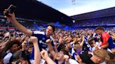 Ipswich Town fans invade pitch after winning promotion back to Premier League