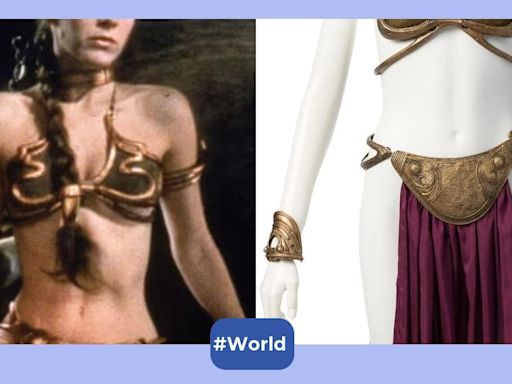 Iconic Princess Leia bikini worn by Carrie Fisher in Star Wars sells for Rs 1.46 crore at auction