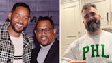 'Nasty!': Will Smith and Martin Lawrence Grossed Out That Jason Kelce Doesn't Wash His Feet While Showering