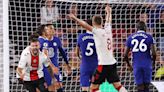 Southampton produce first-half comeback to upset lethargic Chelsea