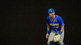 After batting .500 in junior college, player develops into baseball basher for Blue Hens