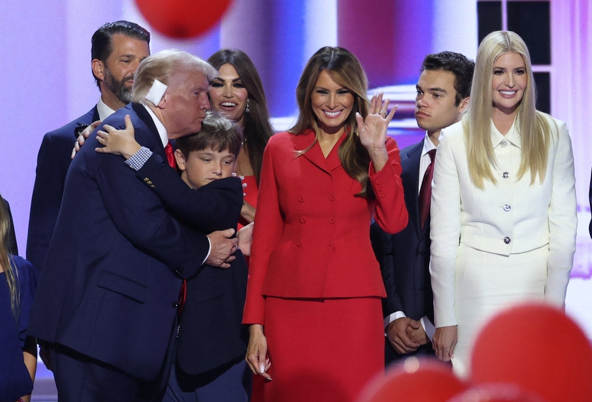 Trump RNC LIVE: Introduced by Hulk Hogan, ex-president mentions Biden only twice in marathon speech