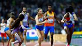 Athletics-U.S. win mixed relay with world record as Bol falls