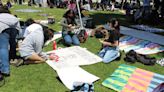 ...Justice in Palestine at Cal State Long Beach staged a walkout and rally on Wednesday...Palestinians in Gaza and demand the university divest from investments that fund Israel.