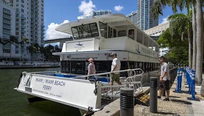 Miami Beach launches new water taxi pilot program with local ferry operator - South Florida Business Journal