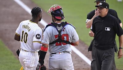 Benches Clear as Tempers Flare Between Washington Nationals, San Diego Padres