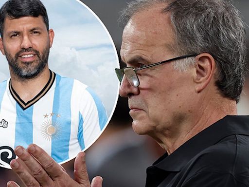 Marcelo Bielsa is 'only man' to stop Argentina Copa America bid as Aguero hails Leeds United legend