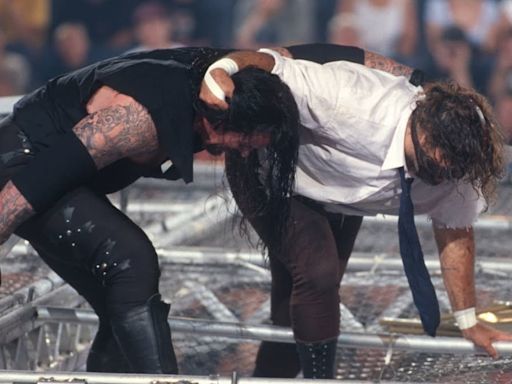 Undertaker Throws Mankind Off Hell in a Cell and Wildest Moments in WWE KOTR History