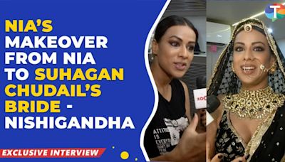 Nia Sharma shares her unique bridal transformation for Suhagan Chudail, along with her makeover story & diet