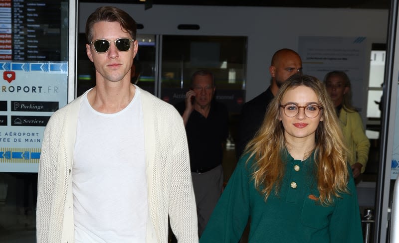 Joey King Arrives in France with Husband Steven Piet for Her First Cannes Film Festival!