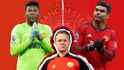 Man United can sell 15 players, Casemiro is done, Onana was ‘calamitous’ mistake