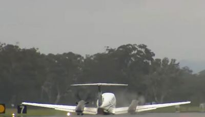 Plane Carrying 3 People Lands Without Wheels After Suffering Mid-Air Mechanical Failure