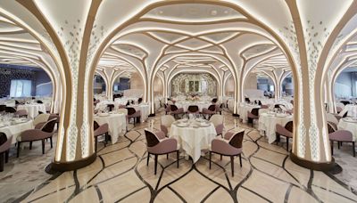 I went on world's most luxurious cruise ship, a floating palace with Faberge egg