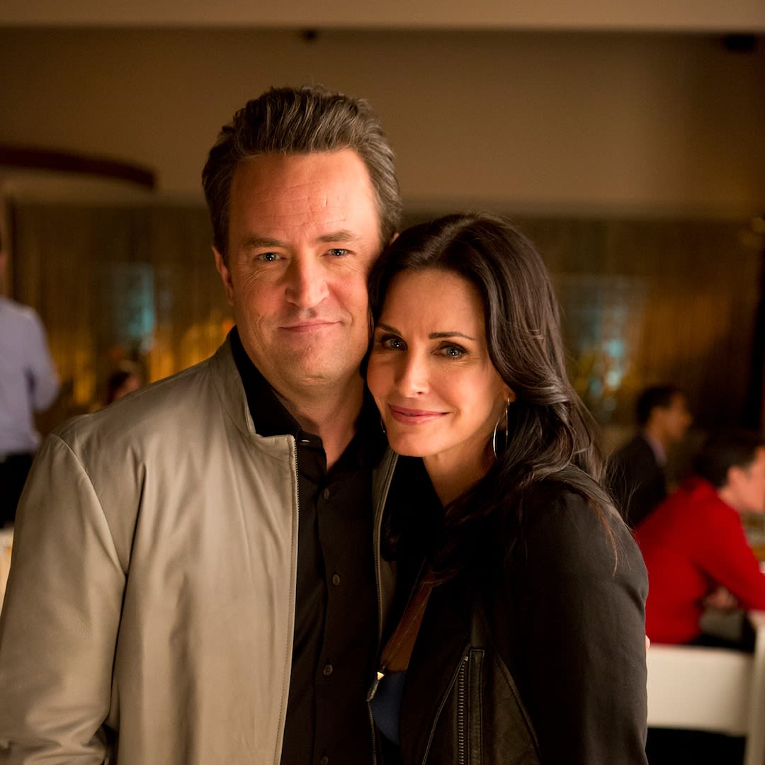 Courteney Cox Shares Matthew Perry Visits Her 6 Months After His Death - E! Online