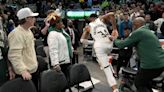 Bucks, Pacers have confrontation over game ball after Giannis Antetokounmpo scores 64