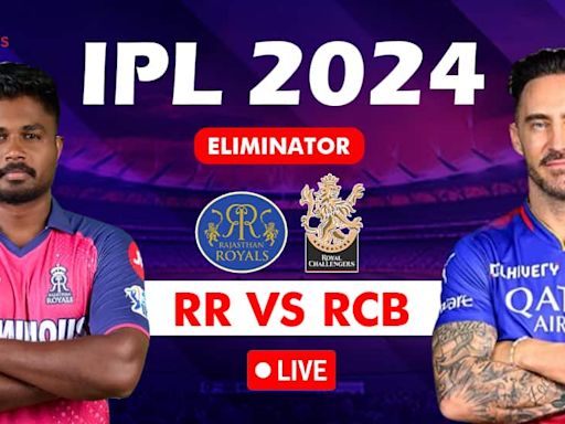 RCB vs RR Live Cricket Score IPL 2024 Eliminator: Patidar’s Middle-Order Heroics