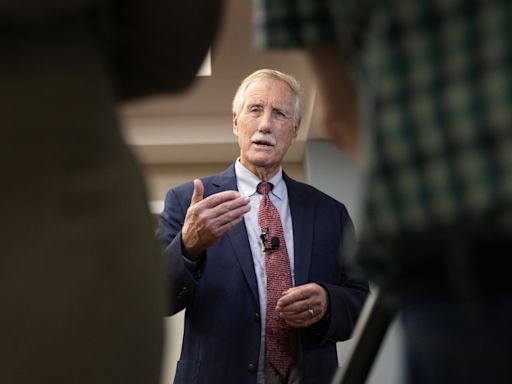 Angus King stops short of joining growing calls for Joe Biden to exit 2024 campaign