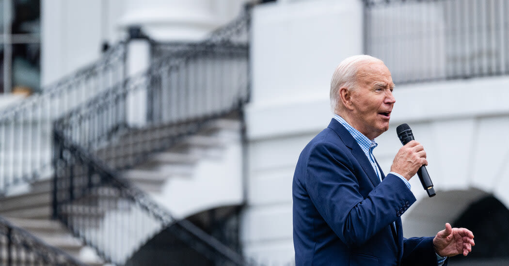 Biden Campaigns in Wisconsin With His Political Future in the Balance