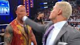 The Rock Walks Away After Cody Rhodes Slaps Him On WWE SmackDown