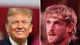 Trump's attempt to rally Gen Z continues — with Logan Paul