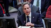 Blinken calls for aid to Palestinians and offers warning for Iran