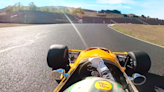 Watch Pato O'Ward Slide a 1969 McLaren Formula 1 Car