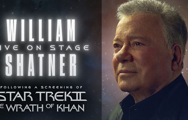 William Shatner Comes to the Fisher Theatre in September