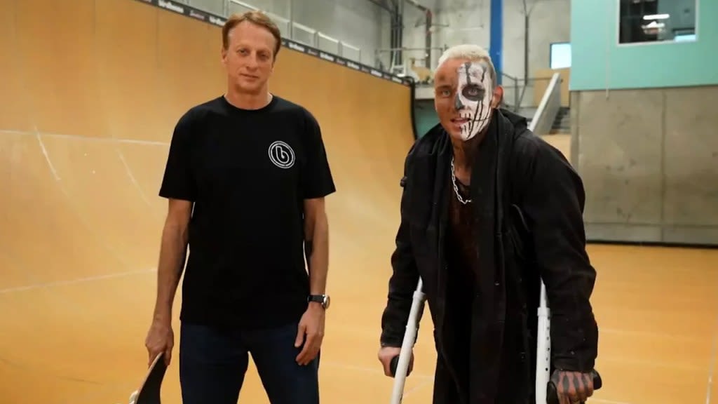 Darby Allin Has New Collaboration With Tony Hawk, Proceeds To Benefit The Skatepark Project