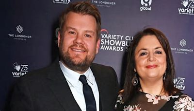 Gavin & Stacey stars James Corden and Ruth Jones reunite at awards show