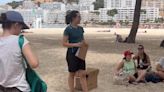 Unos 25 voluntarios recogen más de 2.500 colillas en una hora en la playa de Santa Ponsa
