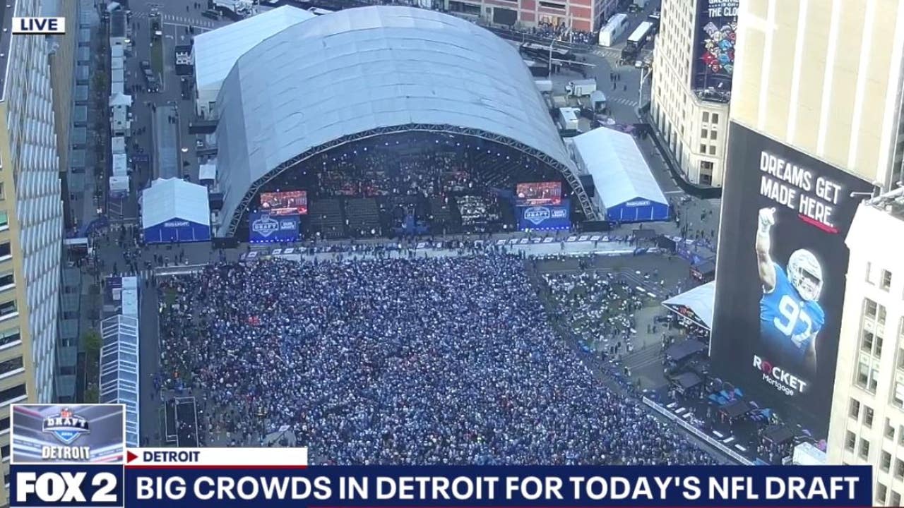 Detroit 2024 NFL Draft attendance sets Day 1 record with 275,000