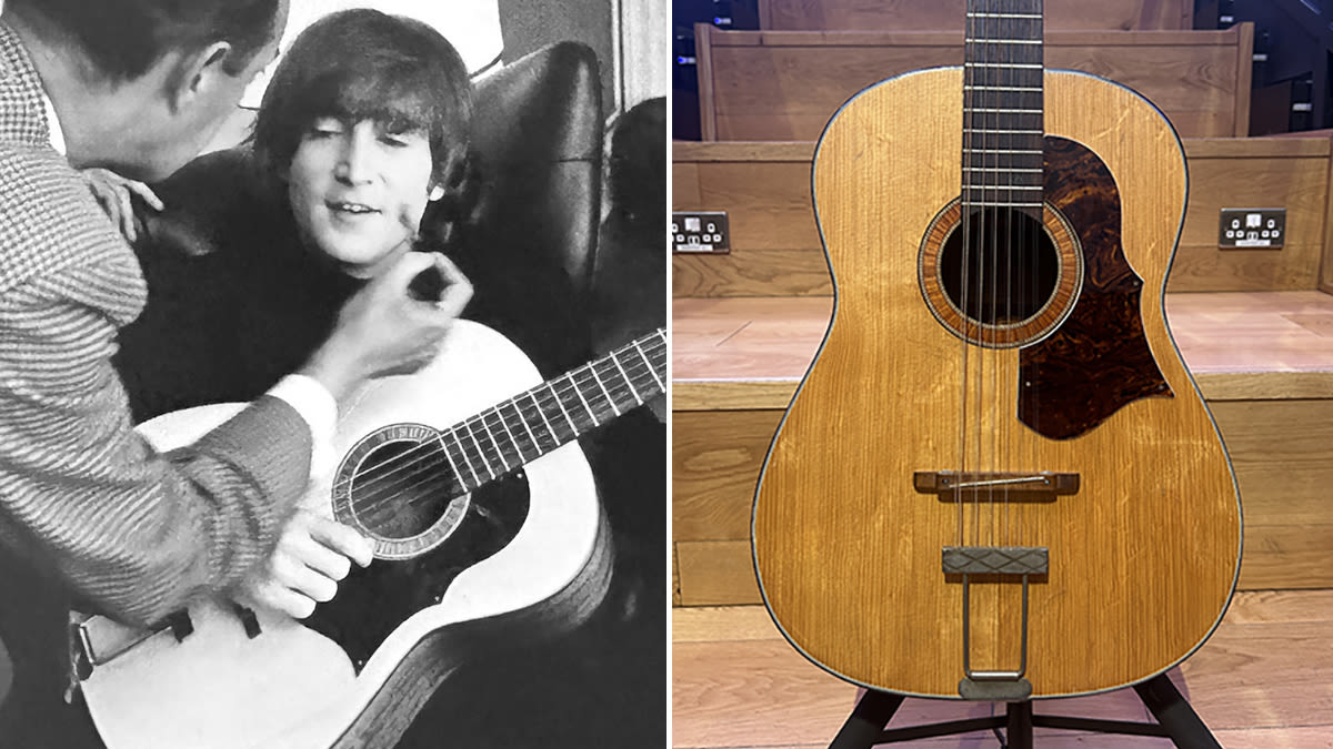John Lennon’s lost Help! Framus 12-string has become one of the most expensive guitars to ever sell at auction