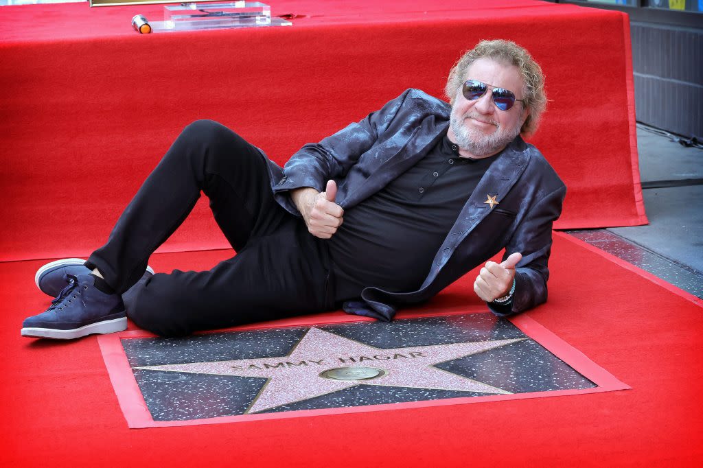 Sammy Hagar gets star on Hollywood Walk of Fame