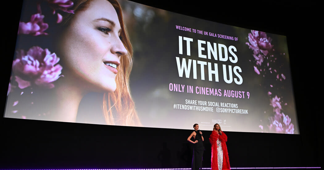 ‘It Ends With Us,’ a Romance Based on a Best Seller, Soars at the Box Office