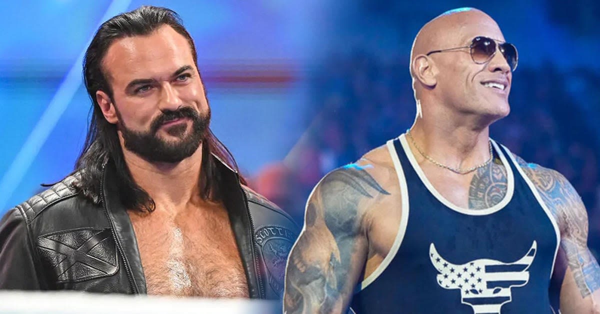 The Rock Reveals Drew McIntyre Has Signed New Deal with WWE