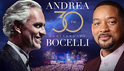 Will Smith to perform at Andrea Bocelli 30th anniversary concerts – Get tickets