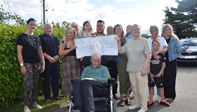 Dunfanaghy family present stunning €23,000 cheque to Motor Neurone Association - Donegal Daily