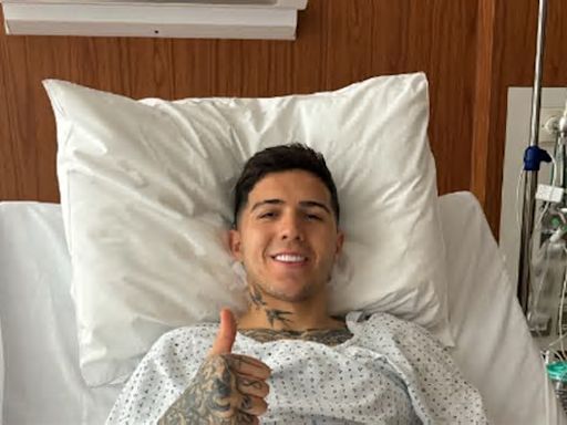 Enzo Fernández habló tras su operación: "Voy a volver más fuerte que nunca"
