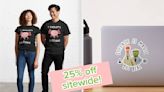 Redbubble Is Having A 25% Off Sitewide Sale So You Can Upgrade Your Decor, Stickers, And More