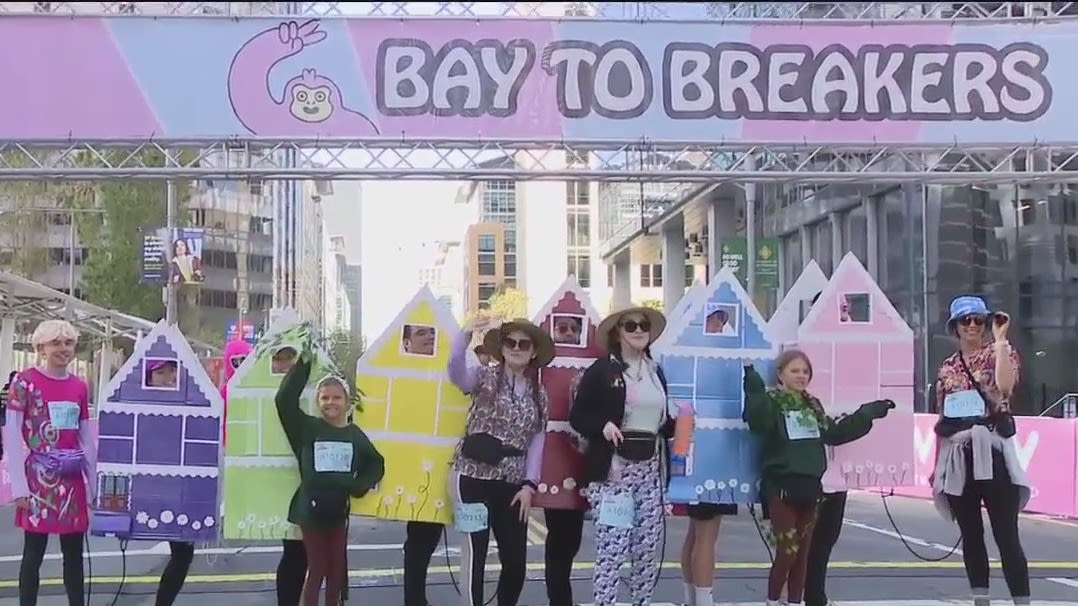 21,000 run through San Francisco for Bay to Breakers