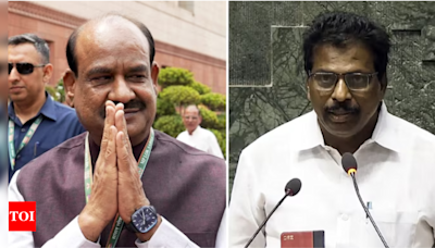 Om Birla vs K Suresh for Lok Sabha Speaker: What's so special about the contest and how the numbers stack up | India News - Times of India