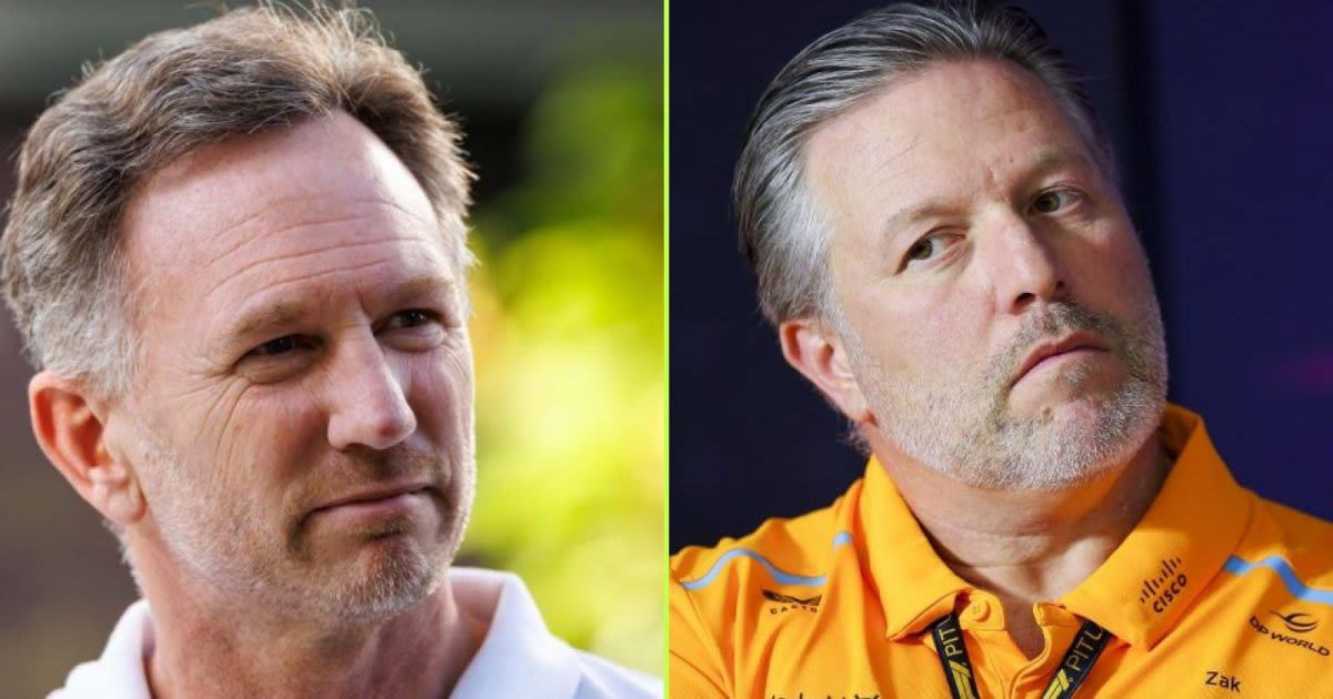 Christian Horner’s nine-word response to Zak Brown after scathing Red Bull criticism
