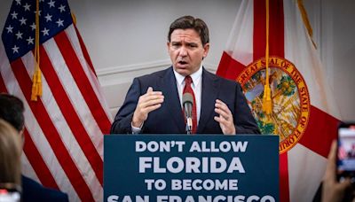 DeSantis accuses Democrats of virtue signaling to ‘Hamas caucus’ on Harris’ VP pick