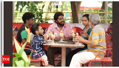 Dhyan Sreenivasan's comedy-drama 'Kudumbasthreeyum Kunjadum' gets a release date | - Times of India