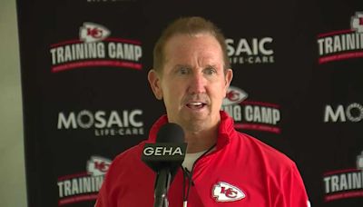 Steve Spagnuolo, Rashee Rice and Deneric Prince speak at Chiefs training camp