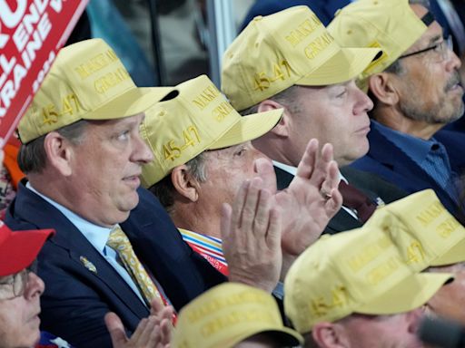 California delegates 'proud' to wear yellow MAGA hats during Day 3 of the RNC in Milwaukee