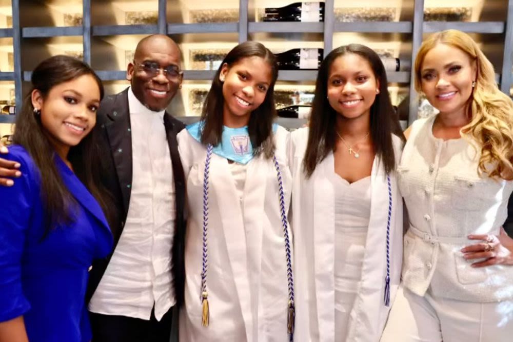 Gizelle Bryant and Ex-Husband Jamal Bryant Reunite for Twin Daughters’ Graduation