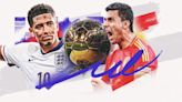 Jude Bellingham está a un partido del Balón de Oro, pero Rodri merecerá el premio si España gana a Inglaterra en la final de la Eurocopa 2024 | Goal.com Argentina