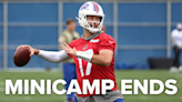 'Focusing on us and the playbook': Buffalo Bills wrap up minicamp and look ahead to training camp