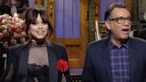Jenna Ortega Calls 'Wednesday' Co-Star Fred Armisen For Help In 'SNL' Monologue